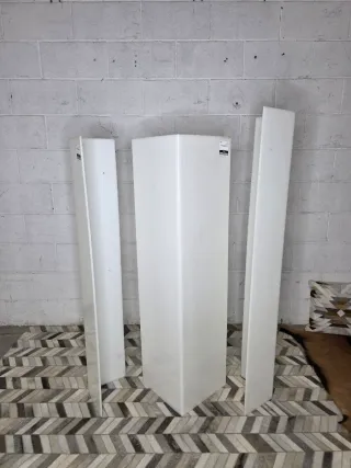 Librerías Cortas Metraquilato Blanco Años 80