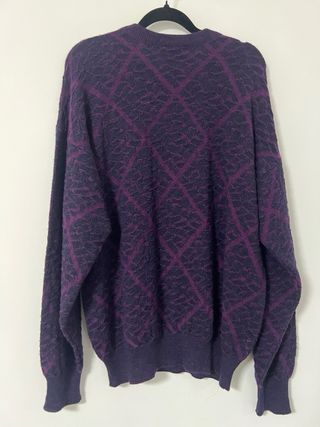 Maglione Lacoste Viola Raro Taglia M