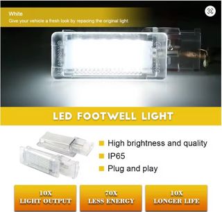 Luces LED Pies VW