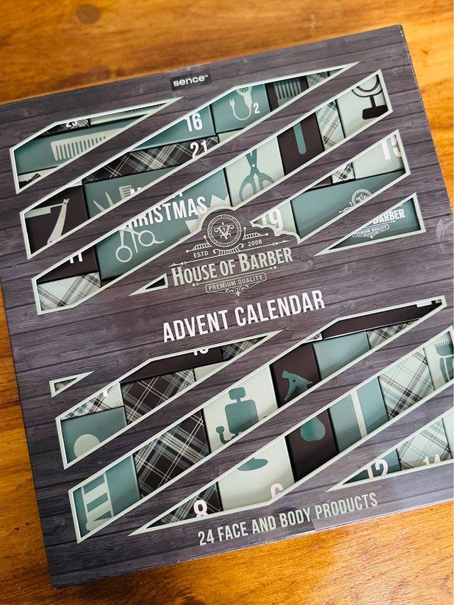 Calendario Adviento House of Barber 24 días