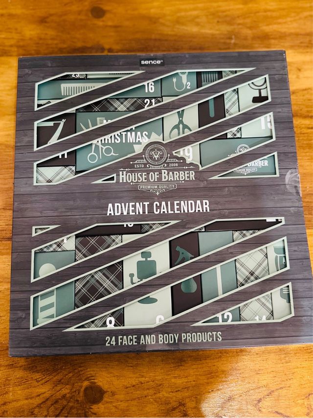 Calendario Adviento House of Barber 24 días