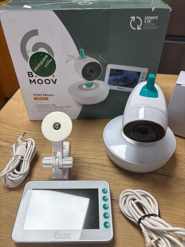 Babymoov YOO Moov Vigilabebé con Cámara Motorizada