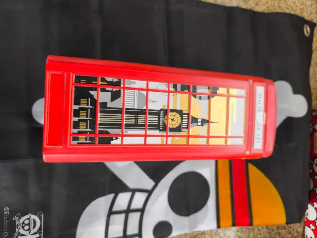 Caixa de Biscoitos Shortbread Cabine Telefónica