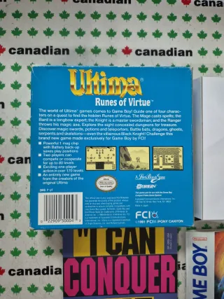Ultima: Runes of Virtue Game Boy