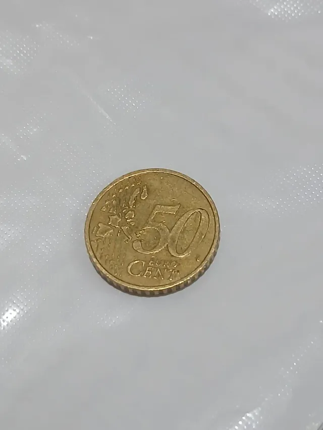 Moneda 50 céntimos RF 2001