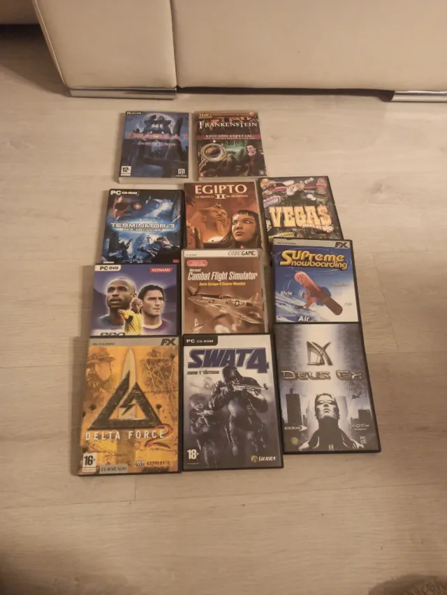 Lote 11 Juegos PC