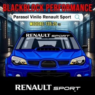 Parasol Vinilo Renault Sport - Renault Clio Megan