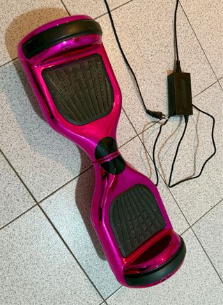 Hoverboard Rosa Metálico.