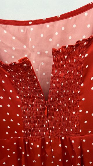 Vestido Kling rojo lunares