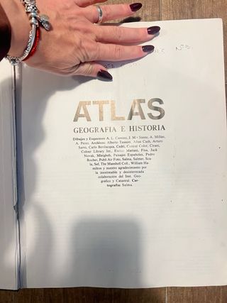 Atlas de geografia e historia