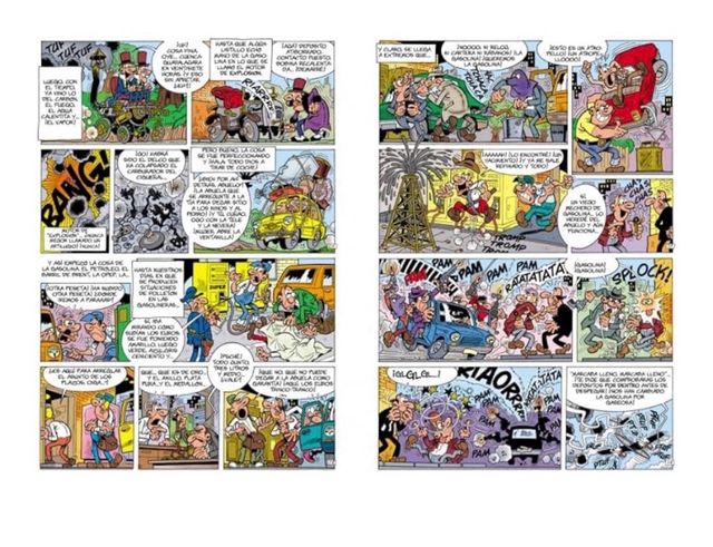 Gasolina... ¡la ruina! (Olé! Mortadelo 183)