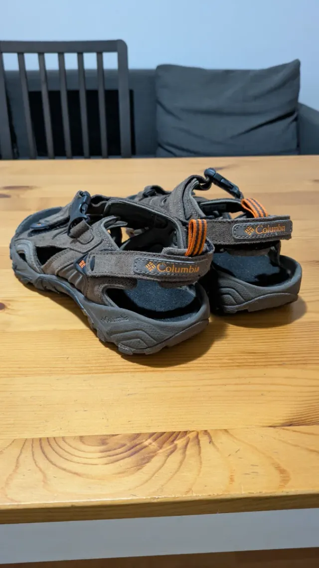 Sandalias Columbia Hombre Talla 43 Marrón/Gris