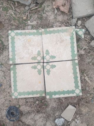 Baldosas hidráulicas decoradas