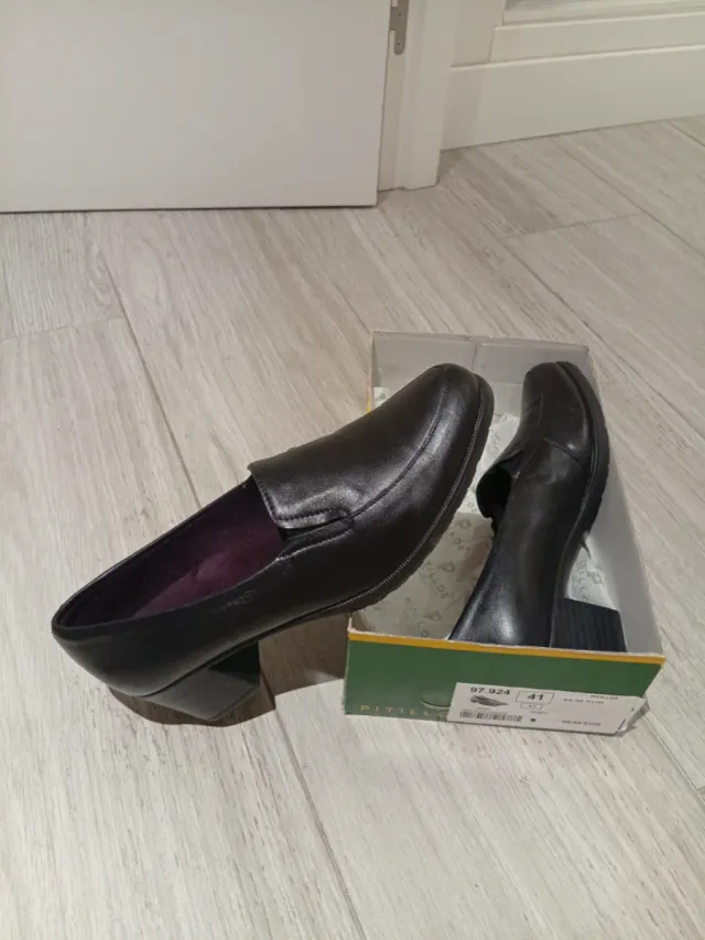 Zapatos Pitillos Negros Talla 41