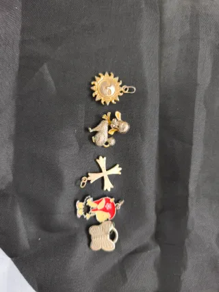 Conjunto de 5 Pingentes Diversos