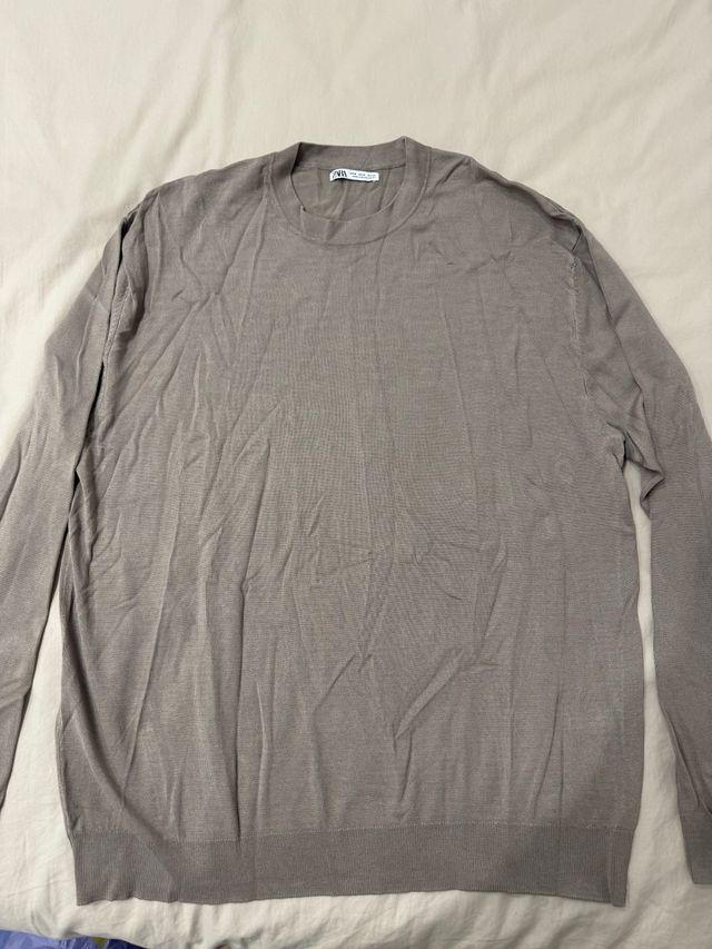 Suéter Zara Beige Talla M