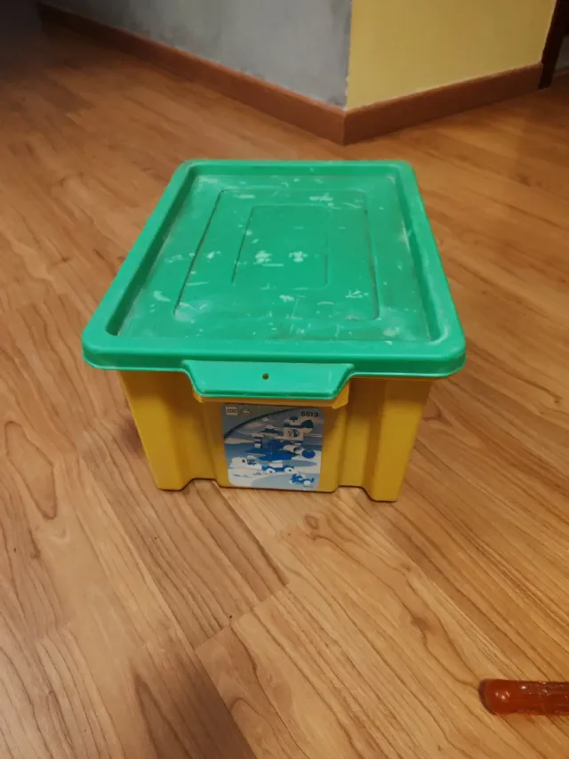 Tren+ vías Lego Duplo Rojo