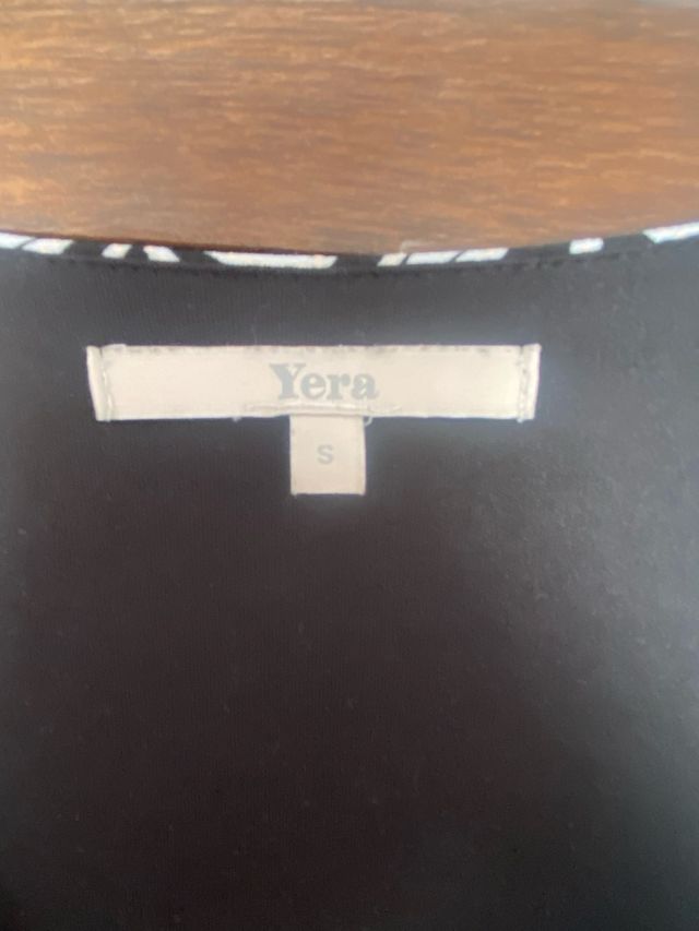 Vestido estampado blanco y negro