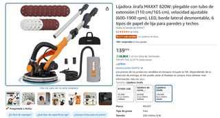 Lijadora Jirafa MAXXT 820W 600-1900 rpm