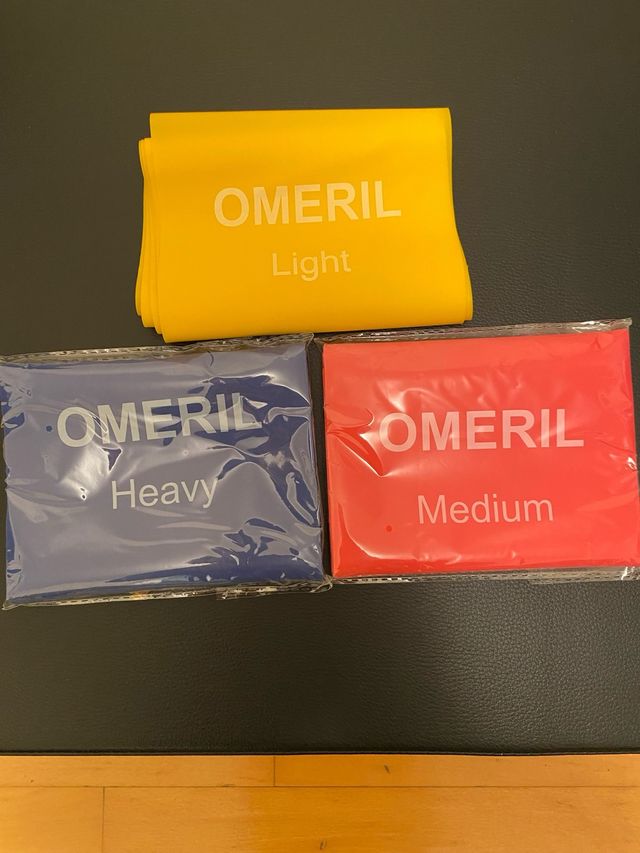 Bandas Elásticas OMERIL Gym (3 uds)