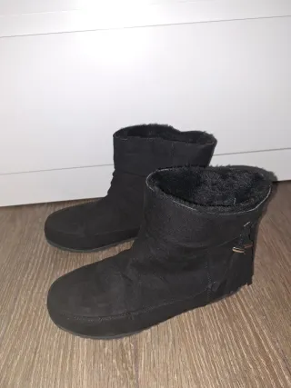 Botines negros mujer con forro interior