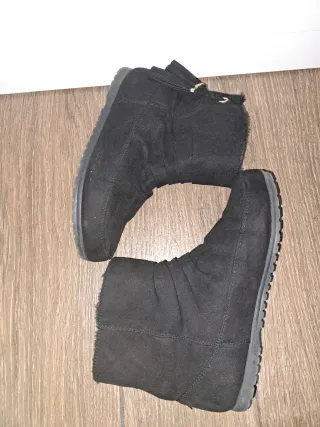 Botines negros mujer con forro interior