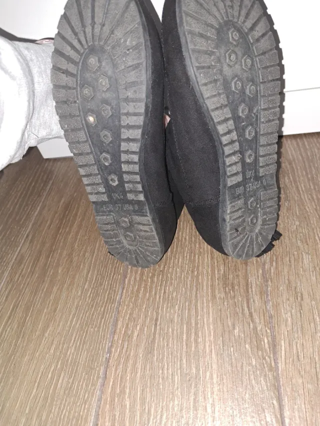 Botines negros mujer con forro interior