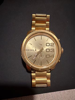 Reloj Diesel Double Down oro