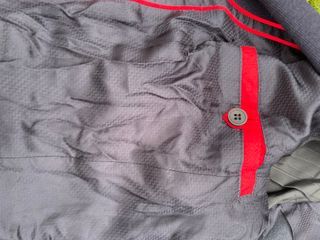 Americana Hugo Boss Cuero Sintético Negro/Rojo