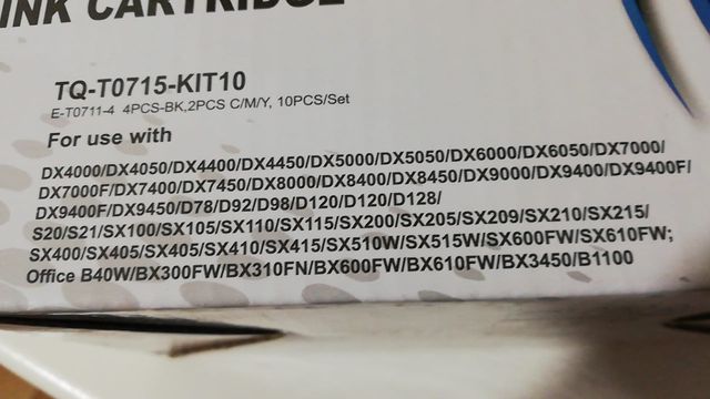 7 Cartucce Inchiostro Compatibili per Epson