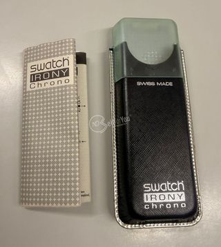 Custodia e istruzioni Swatch Irony Chrono