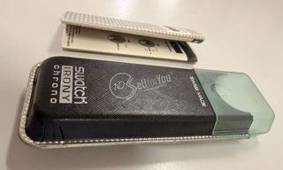 Custodia e istruzioni Swatch Irony Chrono