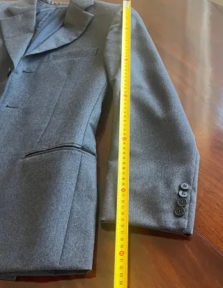 Abito Chiesa uomo grigio taglia 44