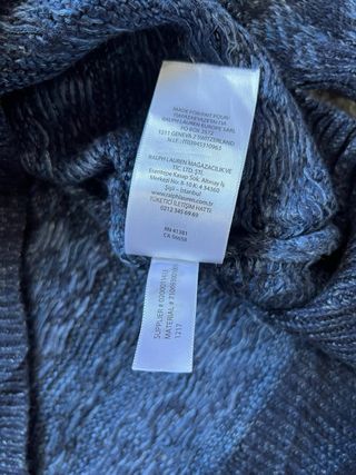 Jersey Ralph Lauren Azul Marino