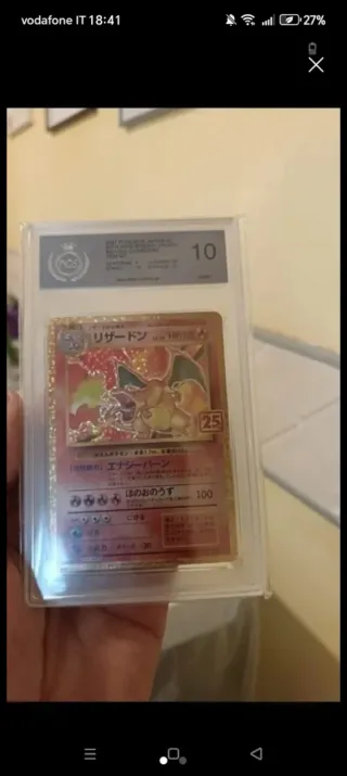 Carta Pokémon Charizard Base Set 10