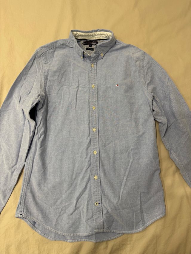 Camisa Tommy Hilfiger Azul Talla S