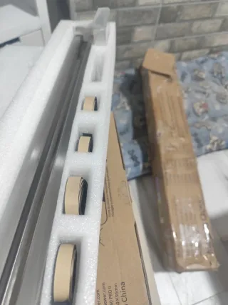 Poste barandilla de vidrio