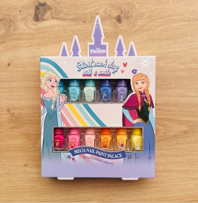 Set Pintauñas Frozen Niñas 12 Colores