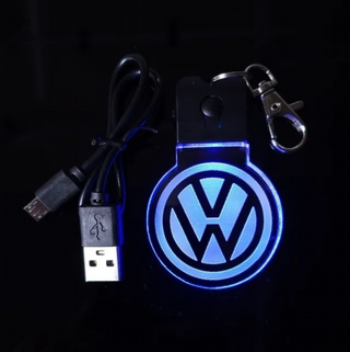 Llavero LED VW Volkswagen Logo - Multicolor
