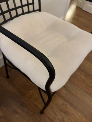 Pack 6 Sillas Comedor Hierro negro