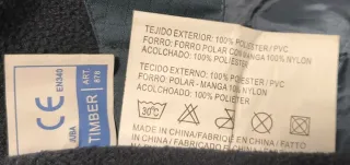 Parka acolchada Juba hombre verde