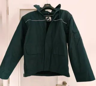 Parka acolchada Juba hombre verde