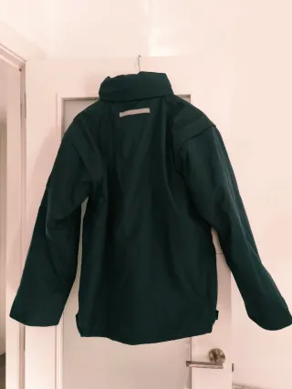 Parka acolchada Juba hombre verde