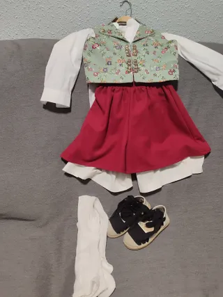 Traje Fallerro Saraguell Niño Talla 4-6 años