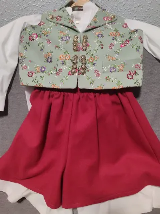 Traje Fallerro Saraguell Niño Talla 4-6 años
