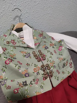 Traje Fallerro Saraguell Niño Talla 4-6 años