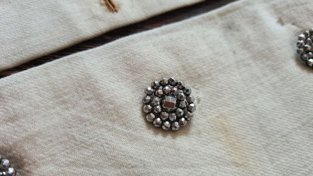 Pettorale da uomo antico “devant de gilet”