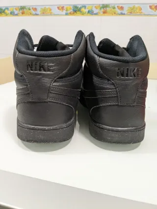 Zapatillas Nike Tobilleras Hombre Negras