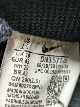 Zapatillas Nike Tobilleras Hombre Negras