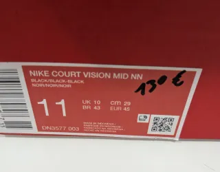 Zapatillas Nike Tobilleras Hombre Negras